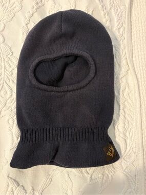 Men's Black Knit Balaclava Face Mask - Unbranded